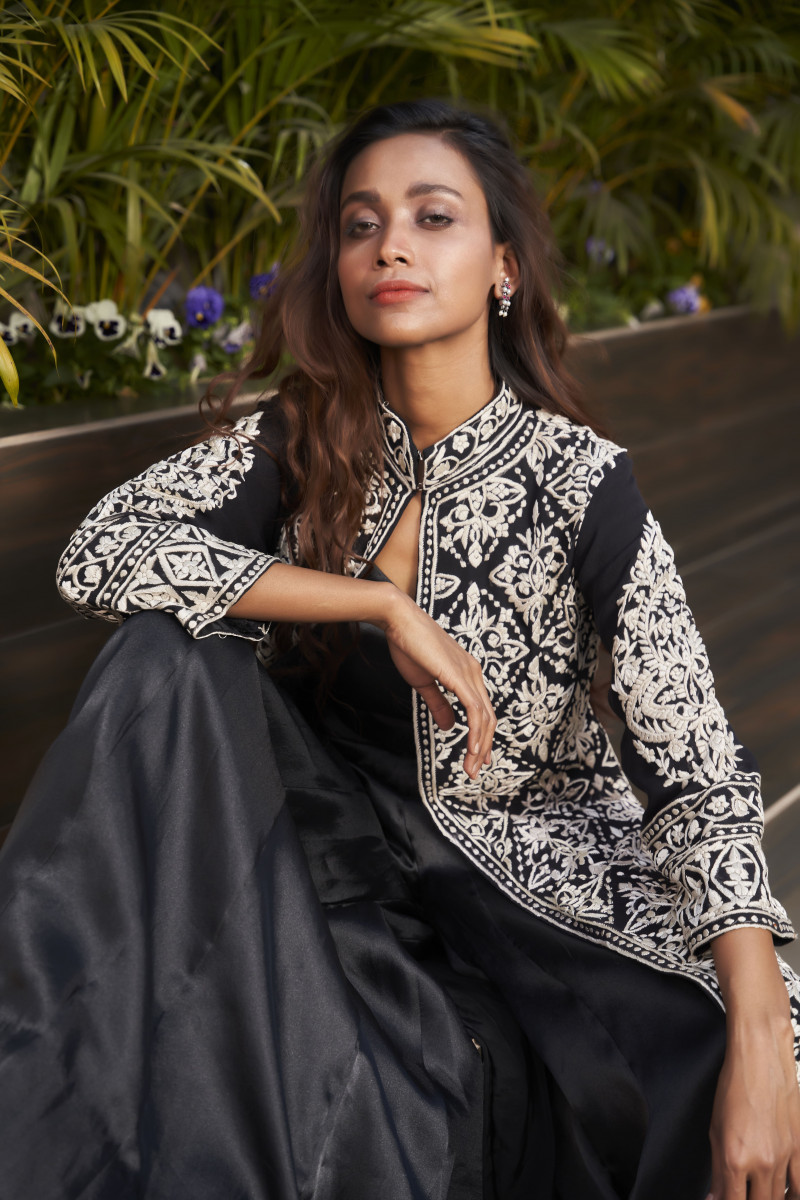 Buy Off White Art Silk Traditional Wear Printed Work Kurta Pajama With  Jacket Online From Wholesale Salwar.